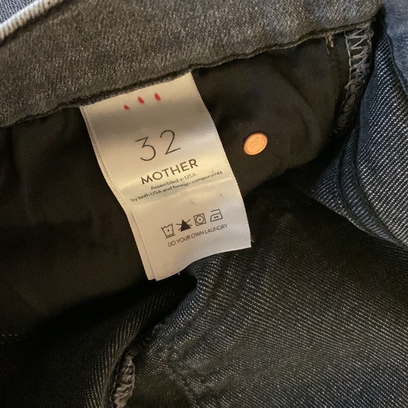 MOTHER The Pixie Dazzler Ankle Fray Jeans Anthropologie - Picture 12 of 16